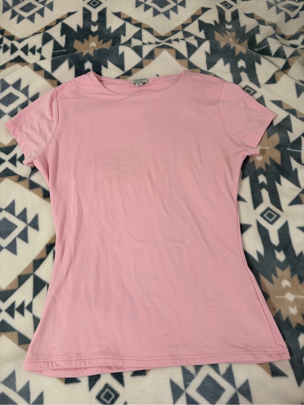 Classic Crewneck Pink fitted Women’s Tee